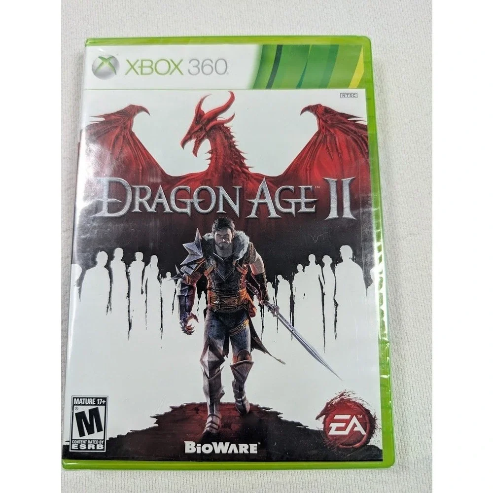 Dragon Age II Xbox 360 BioWare EA RPG Video Game NTSC 2011 sealed NEW